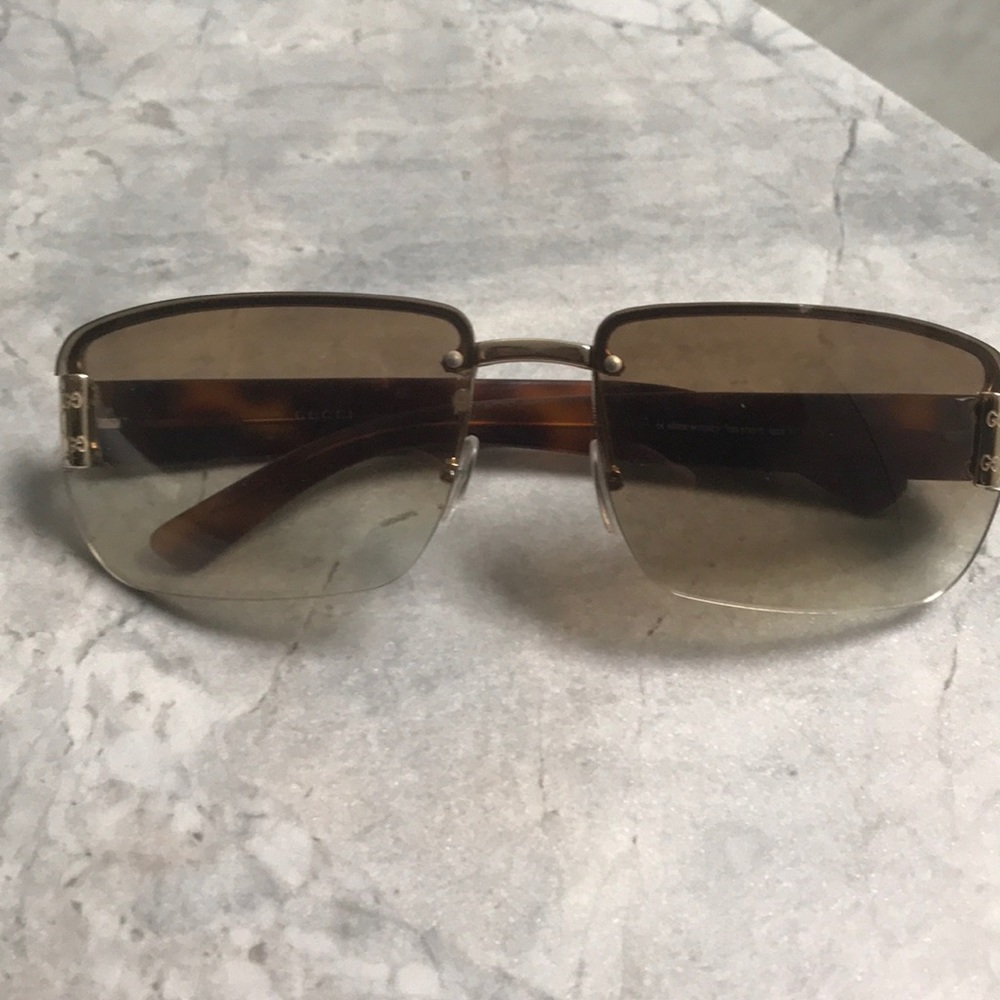 Gucci brown vintage sunglasses